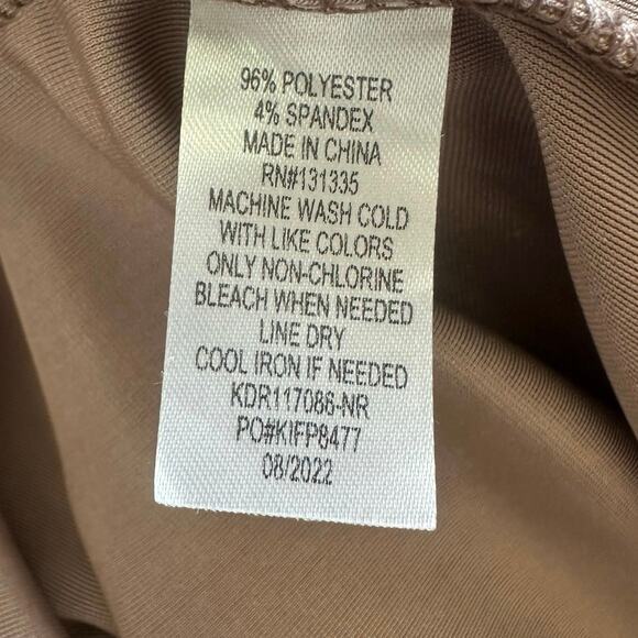 Socialite Brown Velvet Wrap Mini Dress (Size M) Fall/Winter Dress - Picture 5 of 5